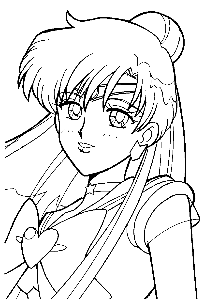 Jamie-Lain's Sailor Moon Colouring Book