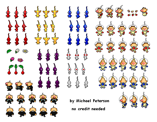 Pikmin Sprites I need - Discuss Scratch