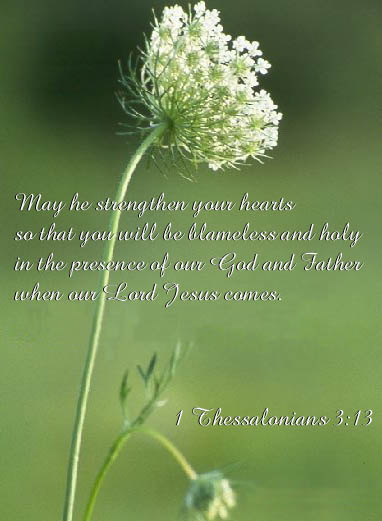 1 Thessalonians 3:13