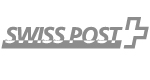Swiss post logo - grey