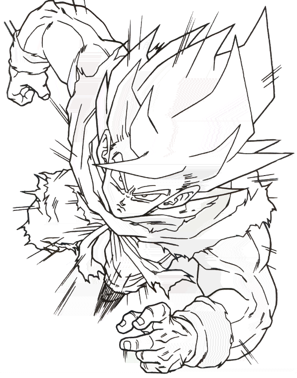 Dragonball Z Realm - Coloring Pictures