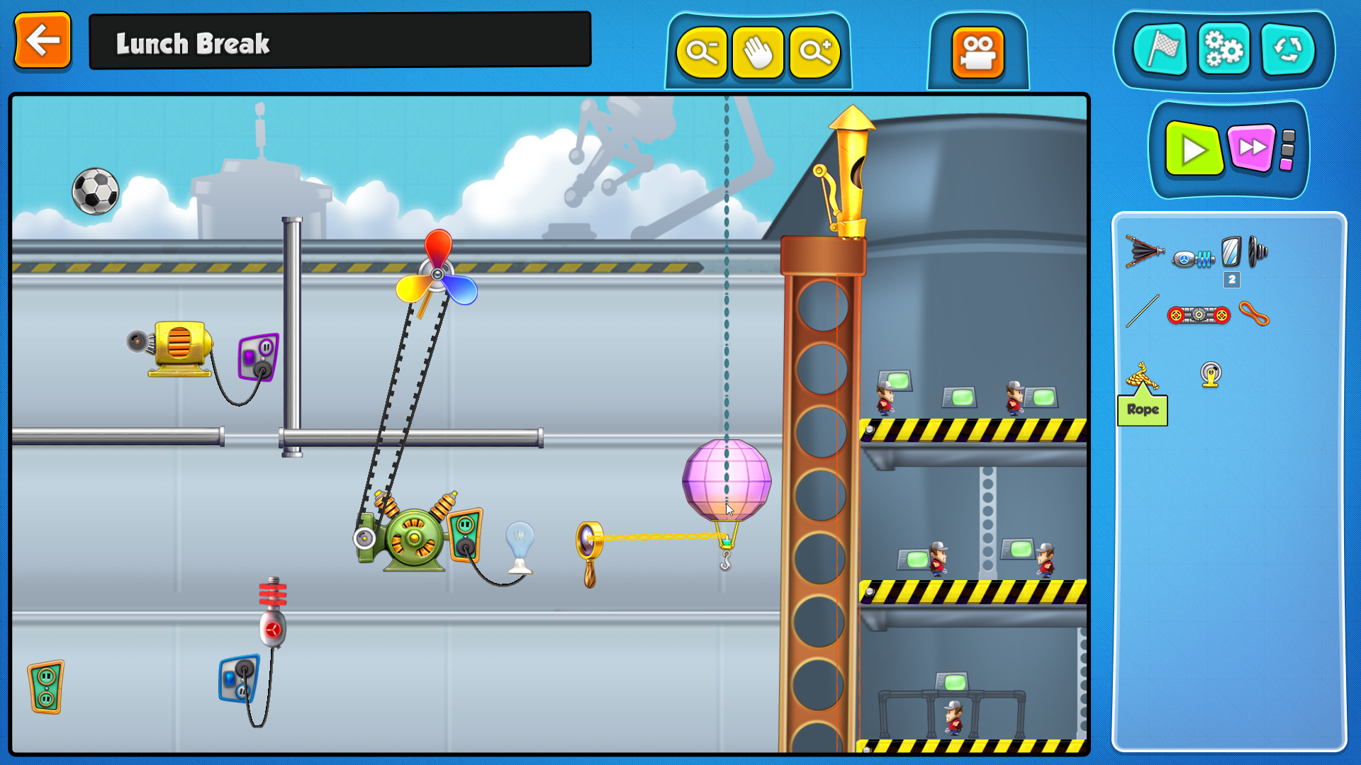 contraption maker hard puzzles