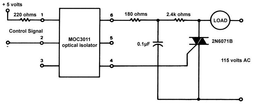 AC circuit control